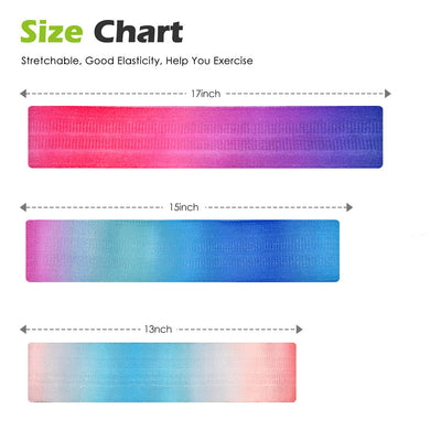 WOMEN Fitness Band 3pcs