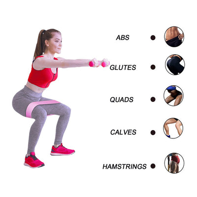 WOMEN Fitness Band 3pcs