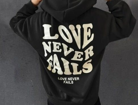 Love Never Fails Hoodie