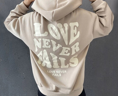 Love Never Fails Hoodie