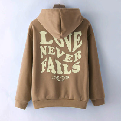 Love Never Fails Hoodie
