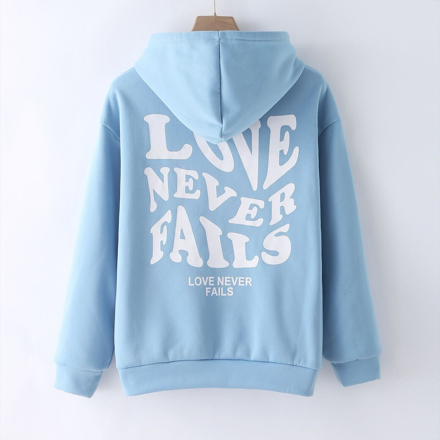 Love Never Fails Hoodie