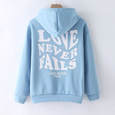 Love Never Fails Hoodie