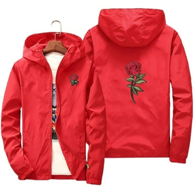 Rose Bomber Jacket