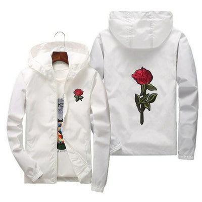 Rose Bomber Jacket