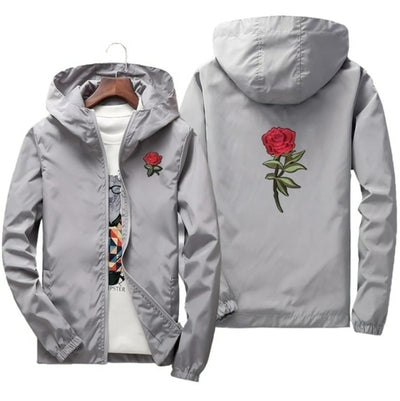 Rose Bomber Jacket