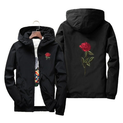 Rose Bomber Jacket