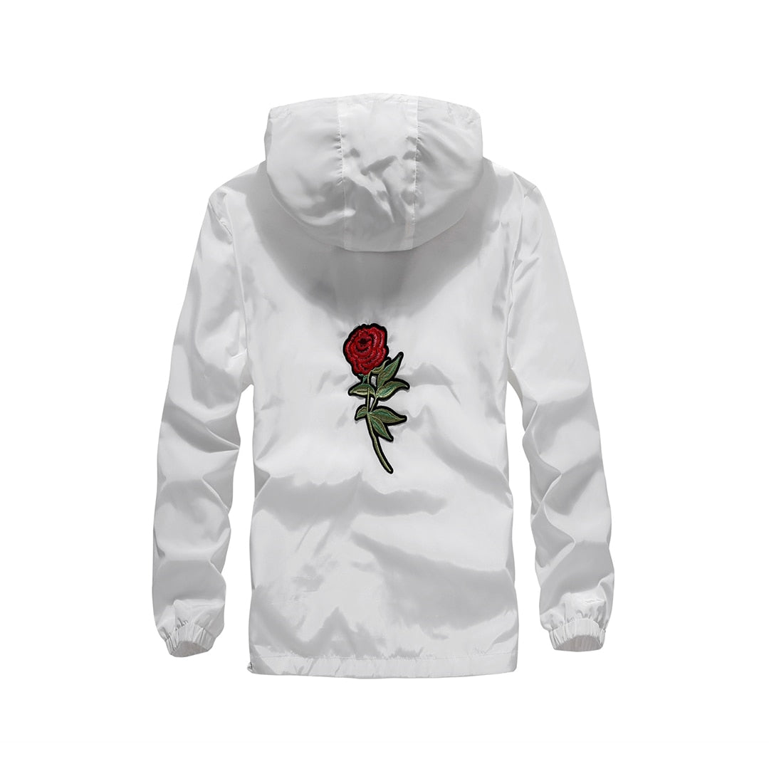 Rose Bomber Jacket