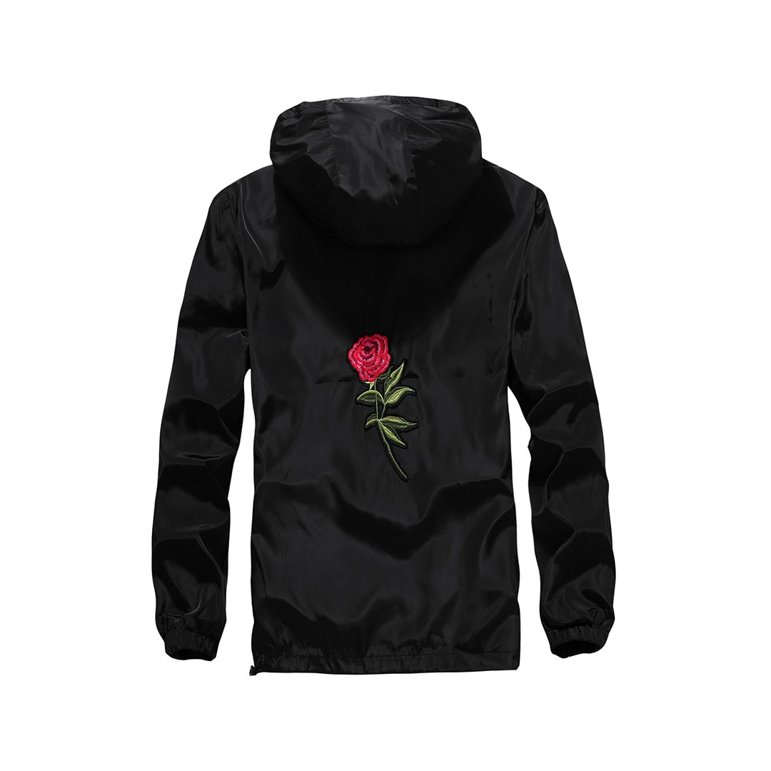 Rose Bomber Jacket