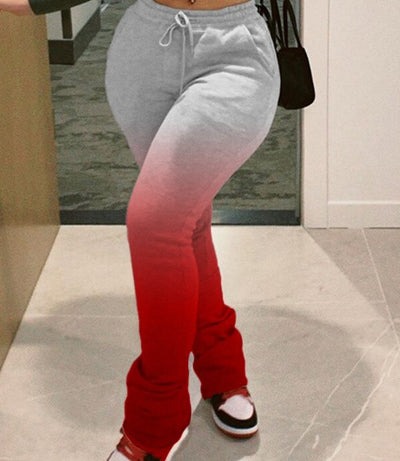 Faded Flare Stacked pants