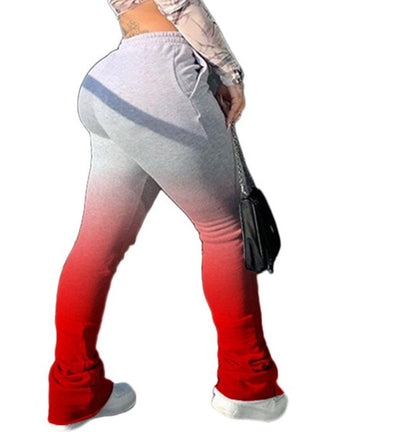Faded Flare Stacked pants