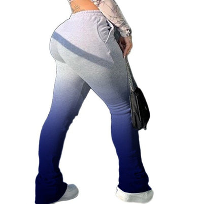 Faded Flare Stacked pants