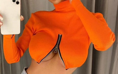 Zaddy Zip-Up Top