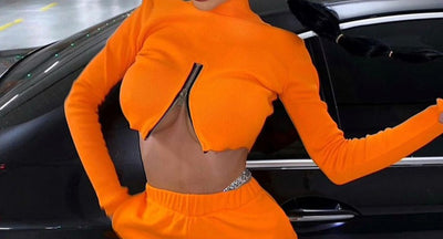 Zaddy Zip-Up Top