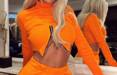 Zaddy Zip-Up Top